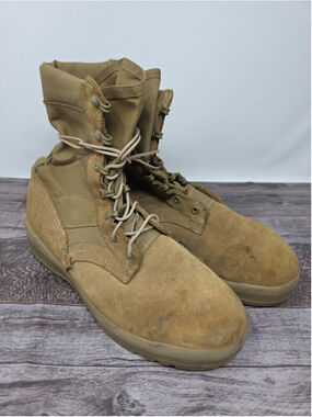 Vibram Hot Weather Army Combat Boots Coyote AHWC 08.0 W Sz 8W Bellville 2018